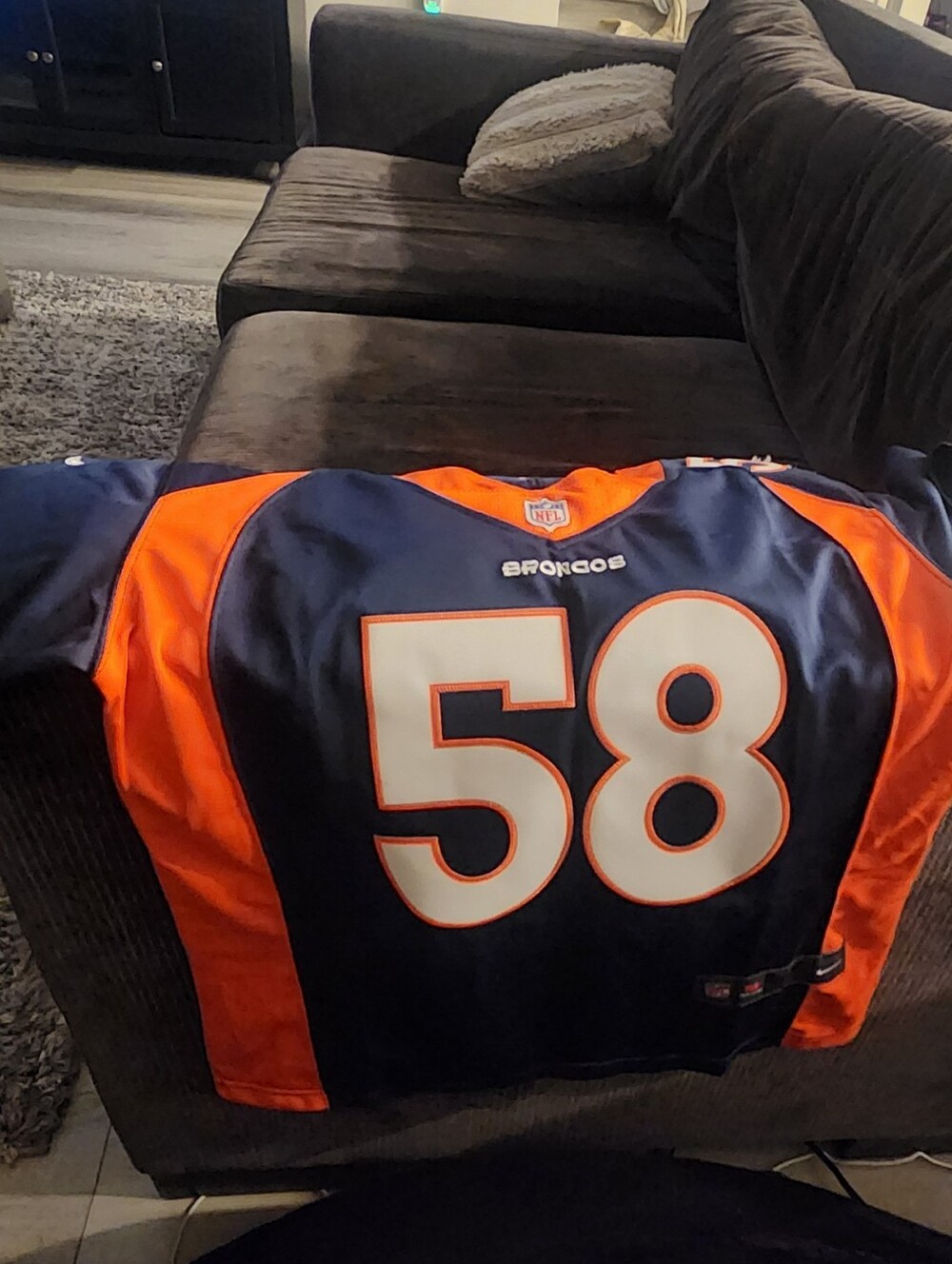 Womens NIKE von MILLER On Field Jersey NWT